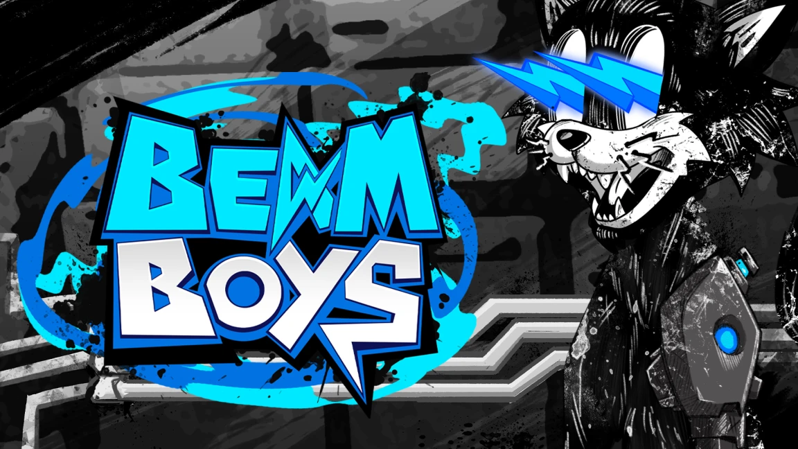 The promotional header for Beam Boys, an online slot game on Betty.ca.