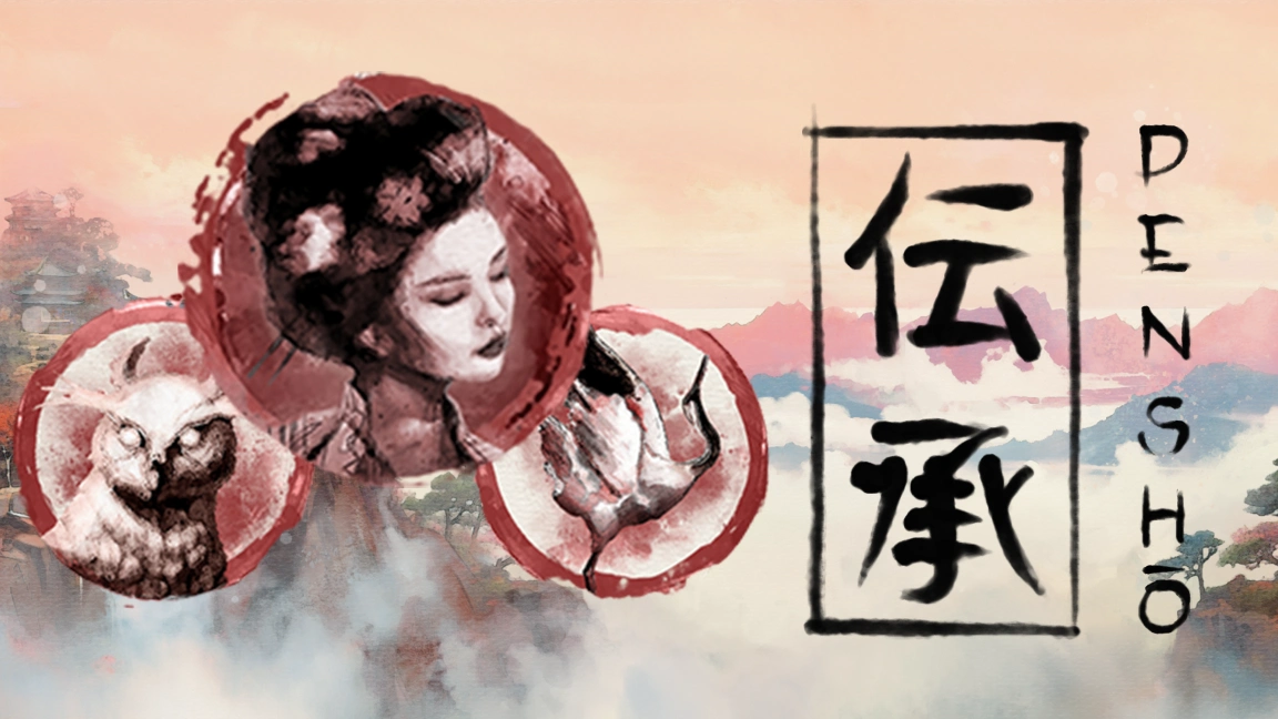 The promotional header for Densho, an online slot game on Betty.ca.