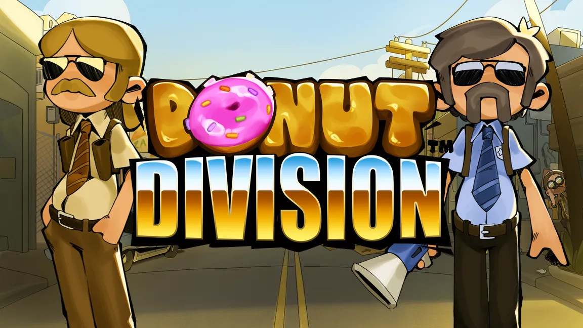 The promotional header for Donut Division, an online slot game on Betty.ca.