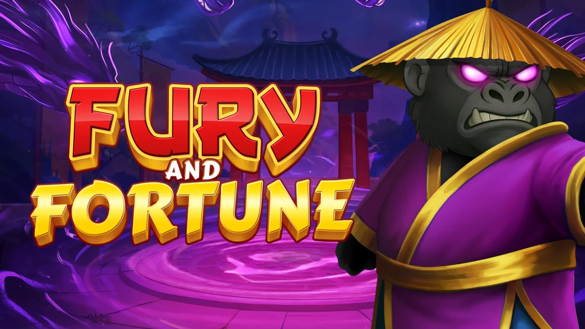 The promotional header for Fury and Fortune, an online slot game on Betty.ca.