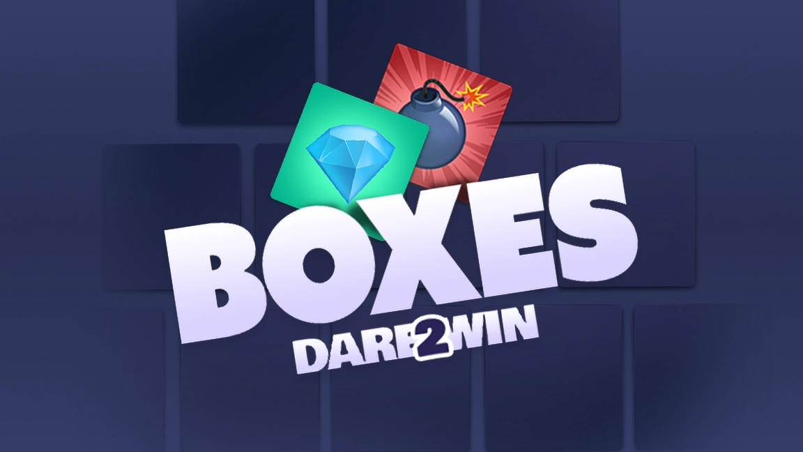The promotional header for Boxes, an online slot game on Betty.ca.