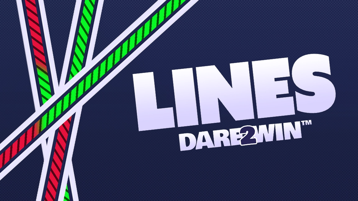 The promotional header for Lines, an online slot game on Betty.ca.