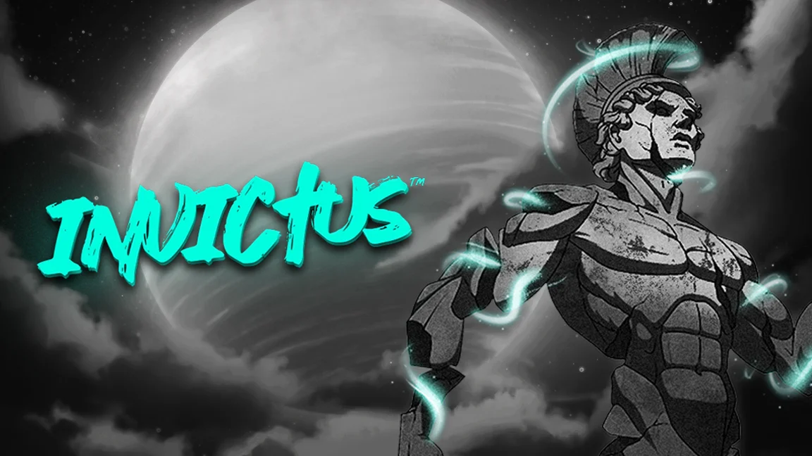 The promotional header for Invictus™, an online slot game on Betty.ca.