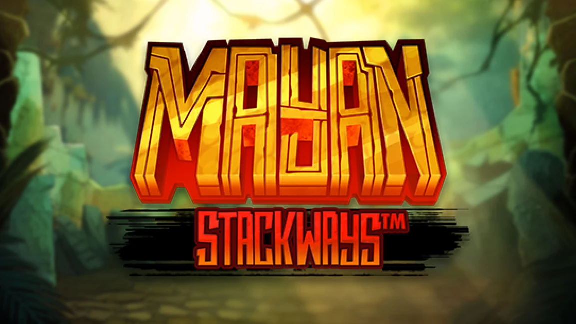 The promotional header for Mayan Stackways, an online slot game on Betty.ca.