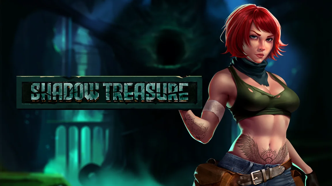 The promotional header for Shadow Treasure, an online slot game on Betty.ca.