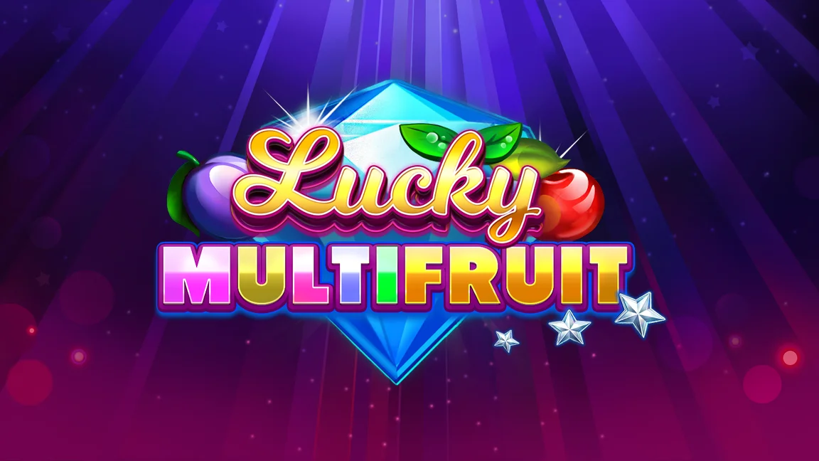 The promotional header for Lucky Multifruit, an online slot game on Betty.ca.