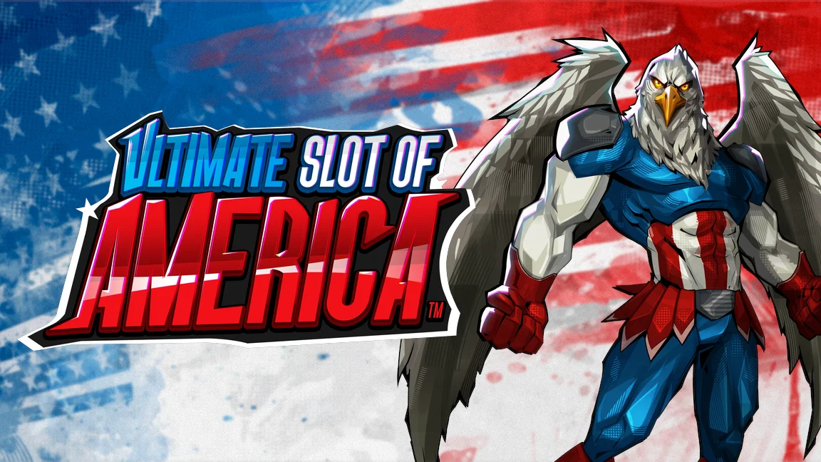 The promotional header for Ultimate Slot of America, an online slot game on Betty.ca.
