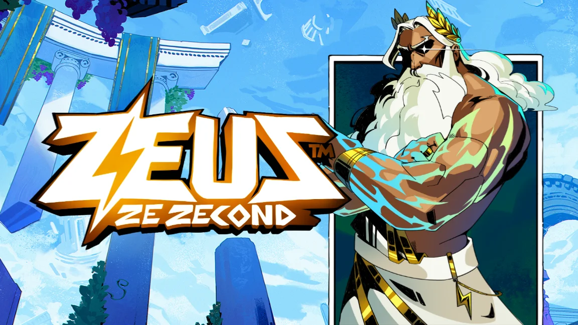 The promotional header for Zeus Ze Zecond, an online slot game on Betty.ca.