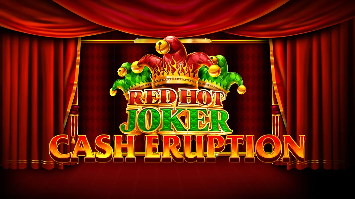 The promotional header for Cash Eruption Red Hot Joker, an online slot game on Betty.ca.