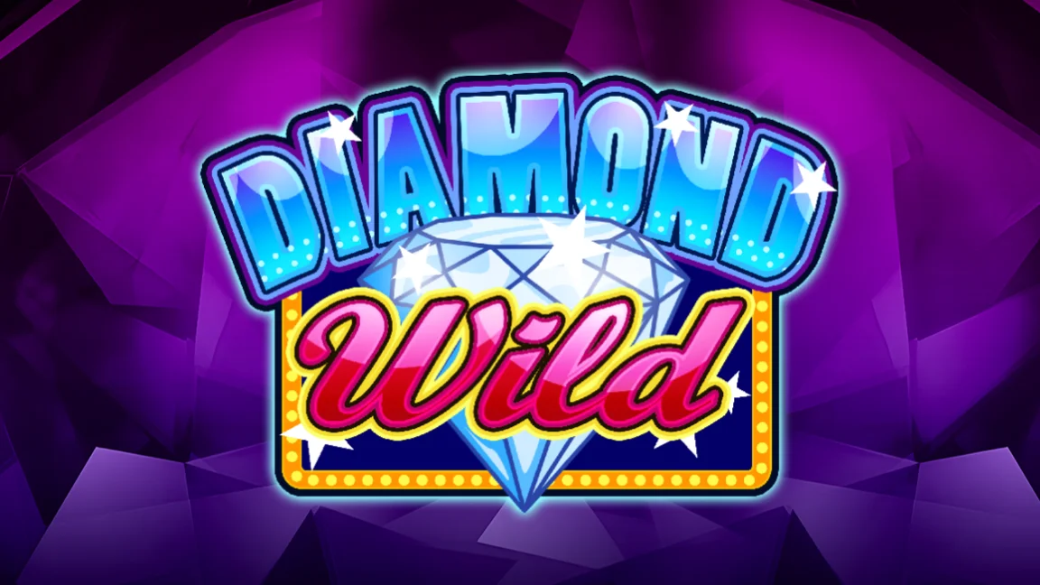 The promotional header for Diamond Wild, an online slot game on Betty.ca.