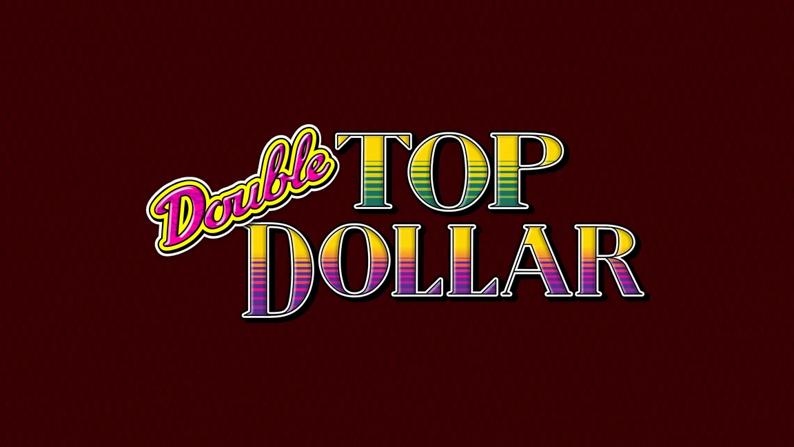 The promotional header for Double Top Dollar, an online slot game on Betty.ca.