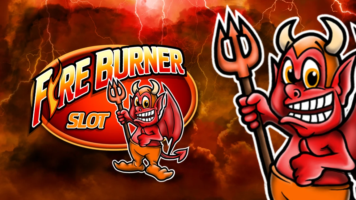 The promotional header for Fire Burner Classic, an online slot game on Betty.ca.