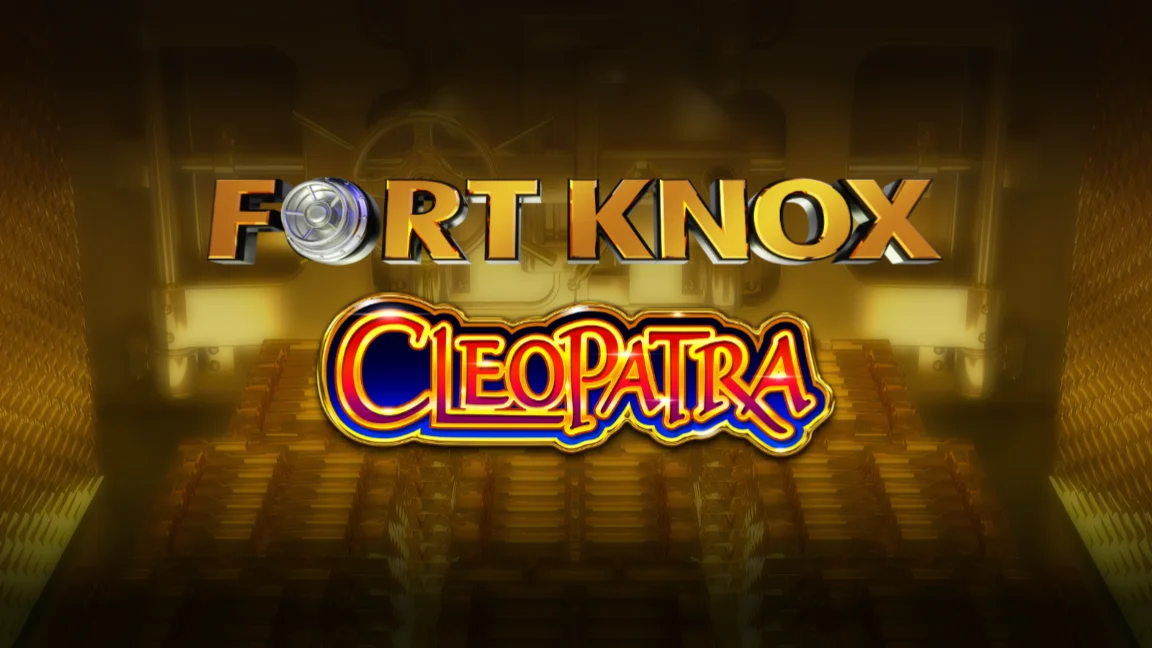 The promotional header for Fort Knox Cleopatra, an online slot game on Betty.ca.