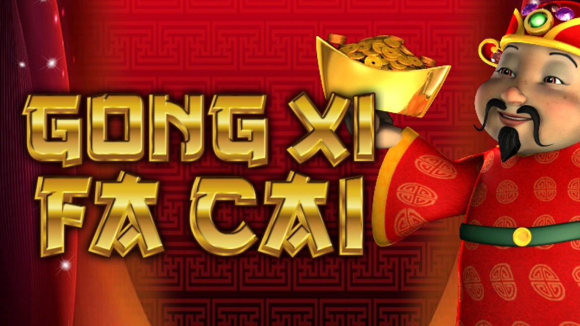 The promotional header for Gong Xi Fa Cai Grand, an online slot game on Betty.ca.