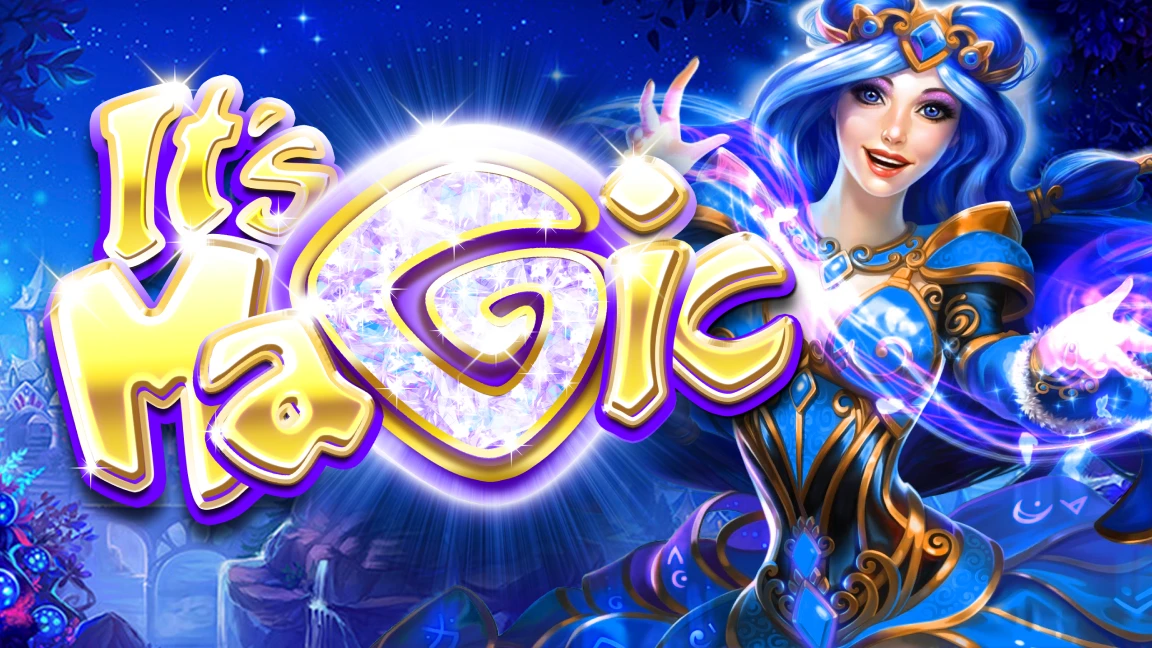 The promotional header for It's Magic, an online slot game on Betty.ca.