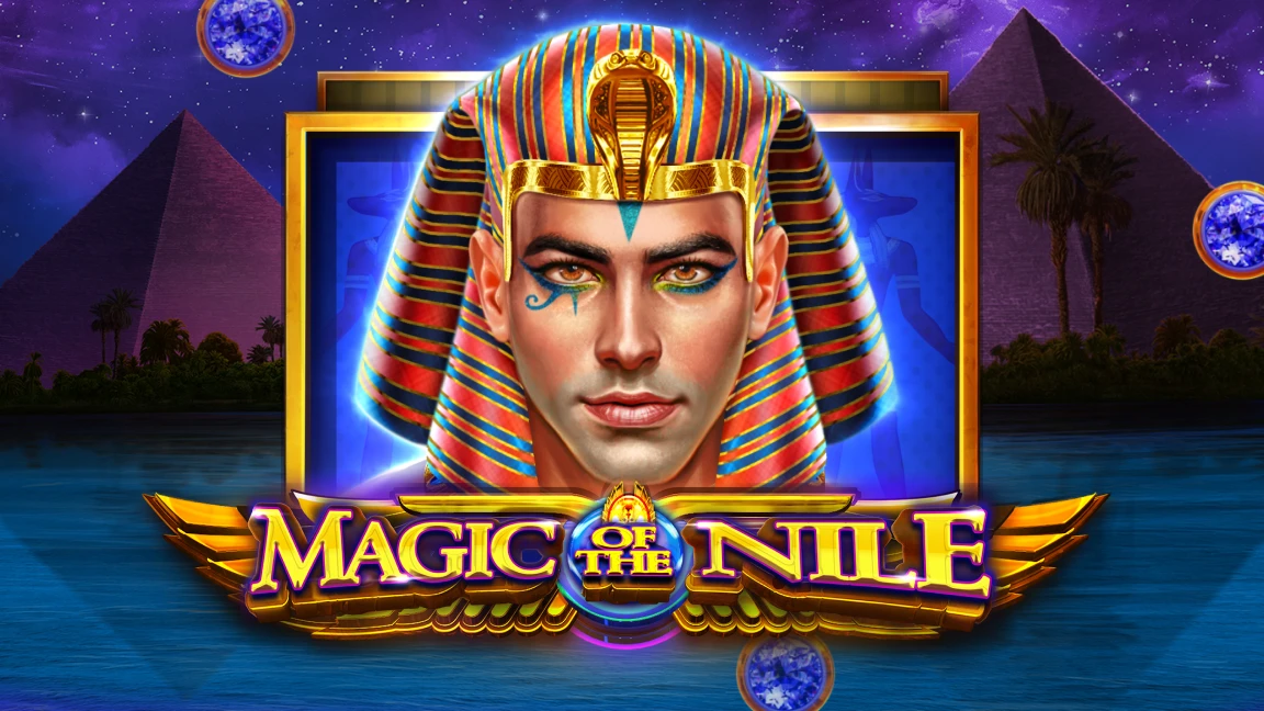 The promotional header for Magic of the Nile, an online slot game on Betty.ca.