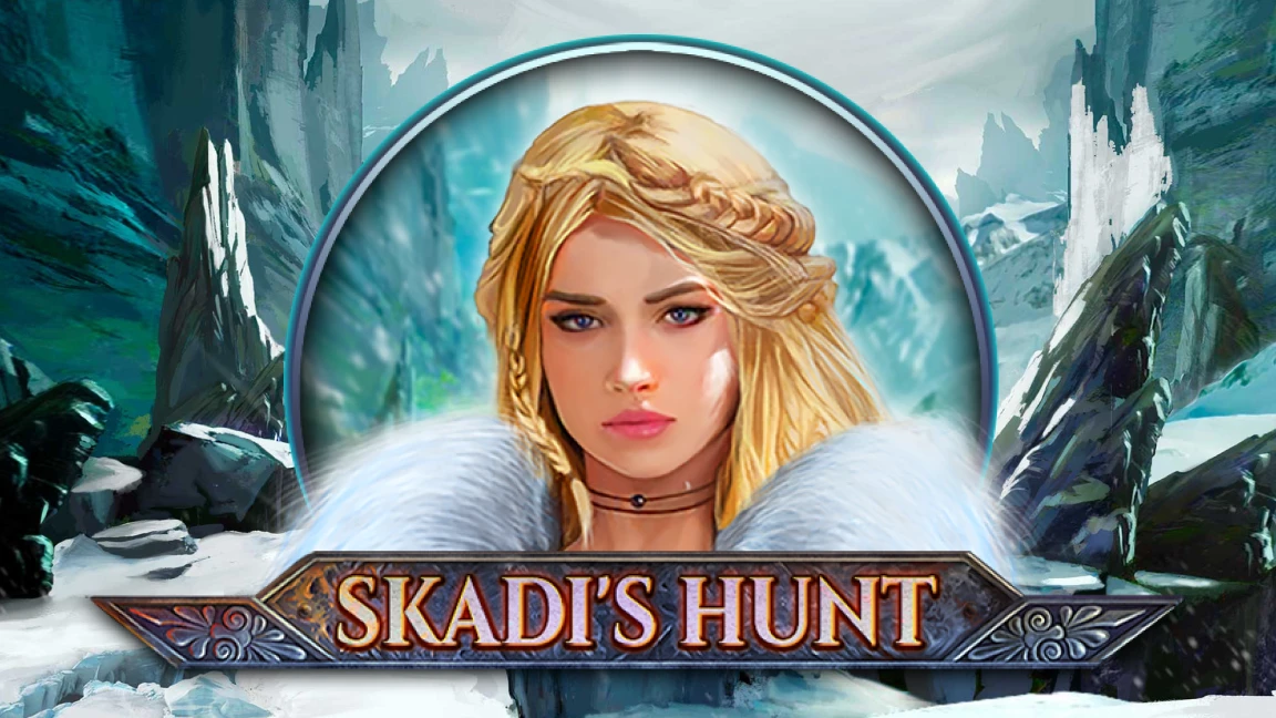 The promotional header for Skadi's Hunt, an online slot game on Betty.ca.
