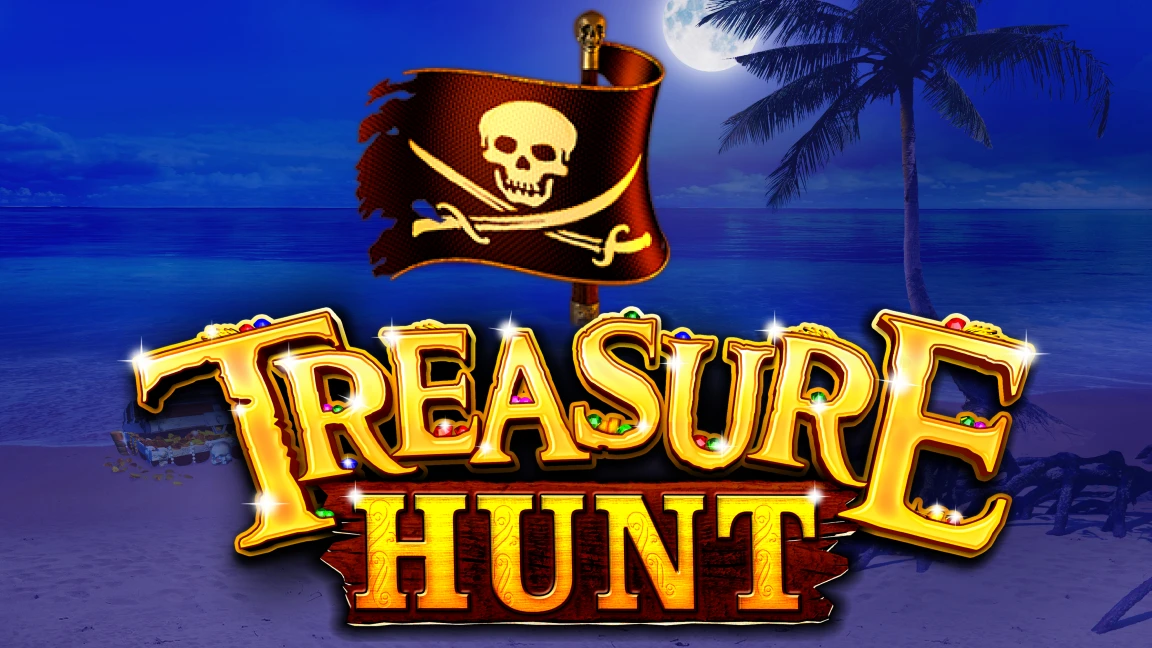 The promotional header for Treasure Hunt, an online slot game on Betty.ca.