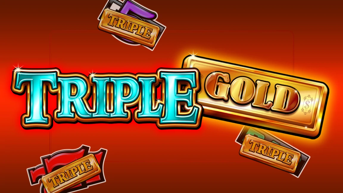 The promotional header for Triple Gold, an online slot game on Betty.ca.