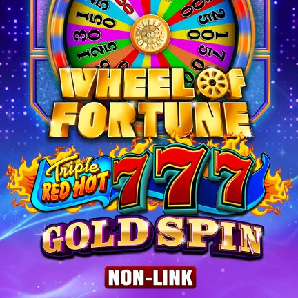 Wheel of Fortune Gold Spin Triple Red Hot 7s (Non-Link)