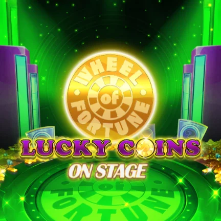 Wheel of Fortune Lucky Coins On Stage