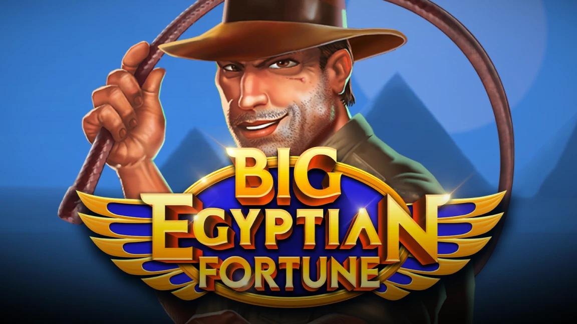 The promotional header for Big Egyptian Fortune, an online slot game on Betty.ca.