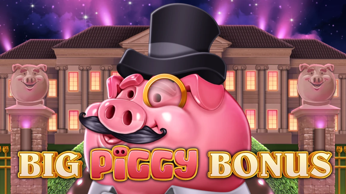 The promotional header for Big Piggy Bonus, an online slot game on Betty.ca.