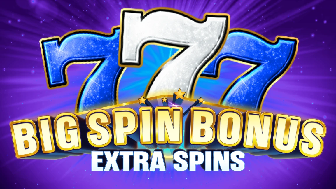 The promotional header for Big Spin Bonus Extra Spins, an online slot game on Betty.ca.
