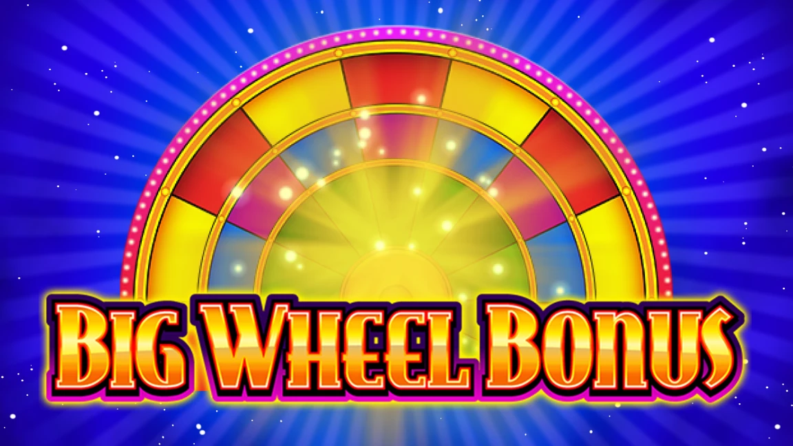 The promotional header for Big Wheel Bonus, an online slot game on Betty.ca.