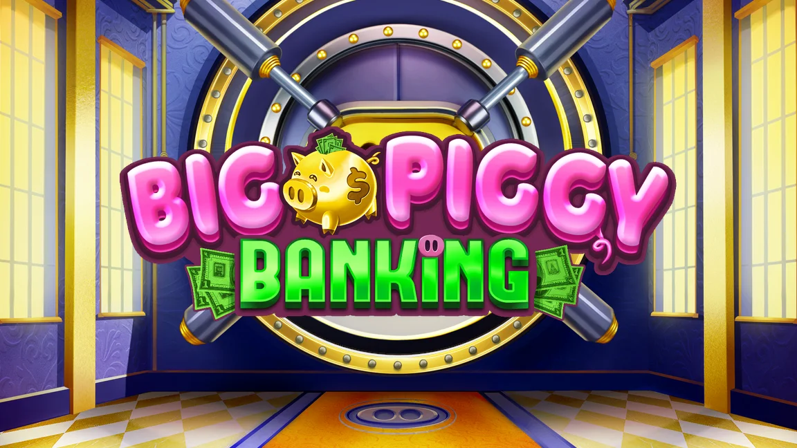 The promotional header for Bigger Piggy Bank, an online slot game on Betty.ca.