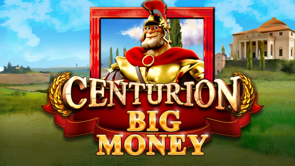 The promotional header for Centurion Big Money, an online slot game on Betty.ca.