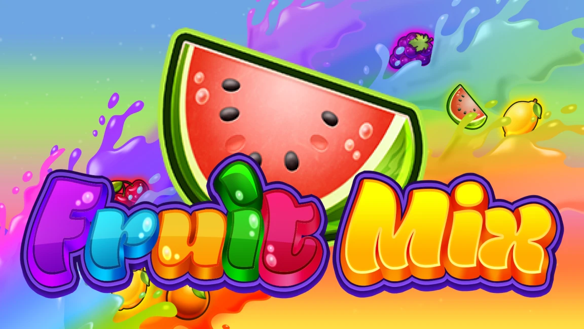 The promotional header for Fruit Mix, an online slot game on Betty.ca.