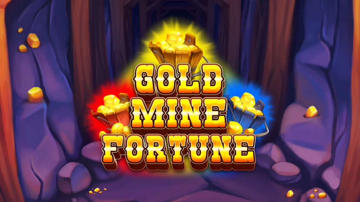 The promotional header for Gold Mine Fortune, an online slot game on Betty.ca.