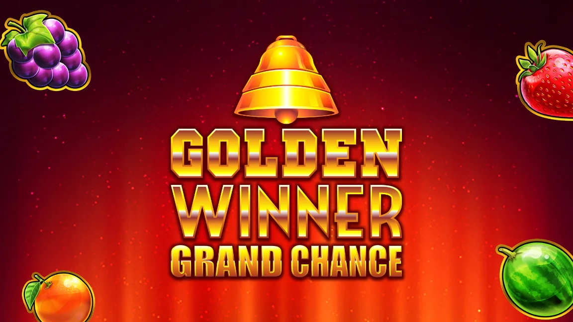 The promotional header for Golden Winner Grand Chance, an online slot game on Betty.ca.