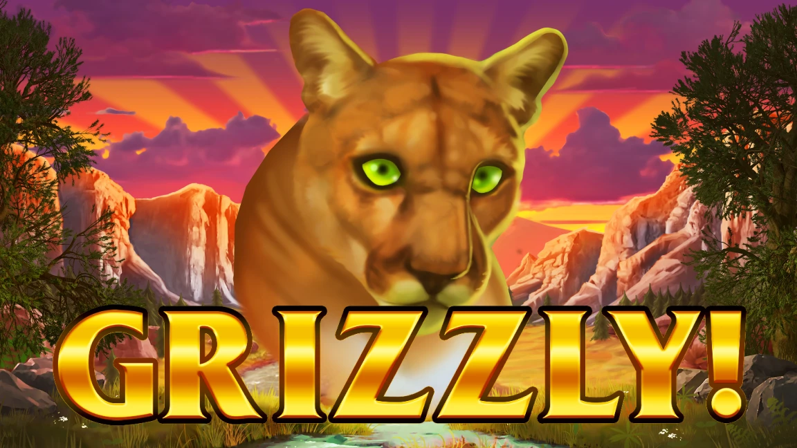 The promotional header for Grizzly!, an online slot game on Betty.ca.
