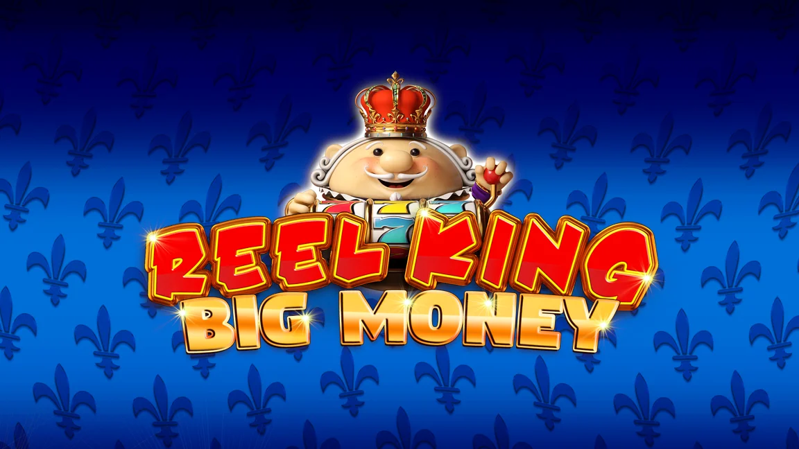 The promotional header for Reel King Big Money, an online slot game on Betty.ca.