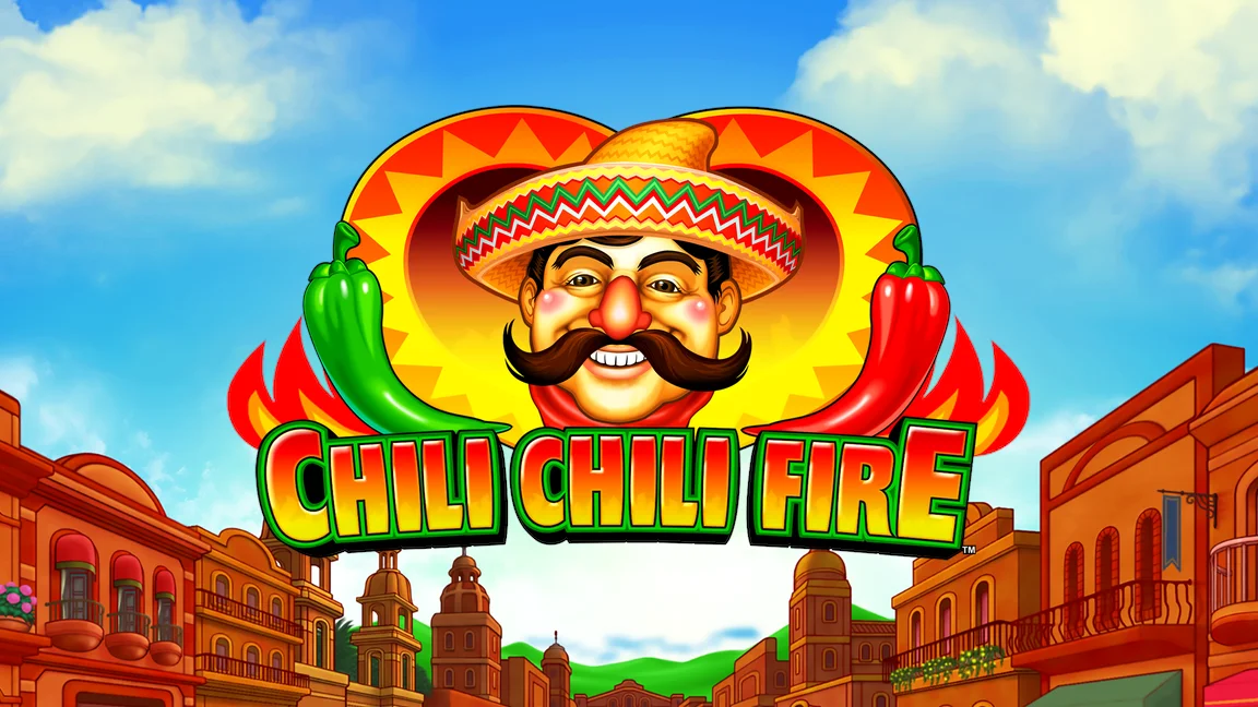 The promotional header for Chili Chili Fire, an online slot game on Betty.ca.