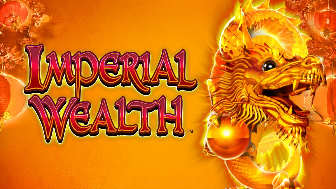 The promotional header for Imperial Wealth, an online slot game on Betty.ca.