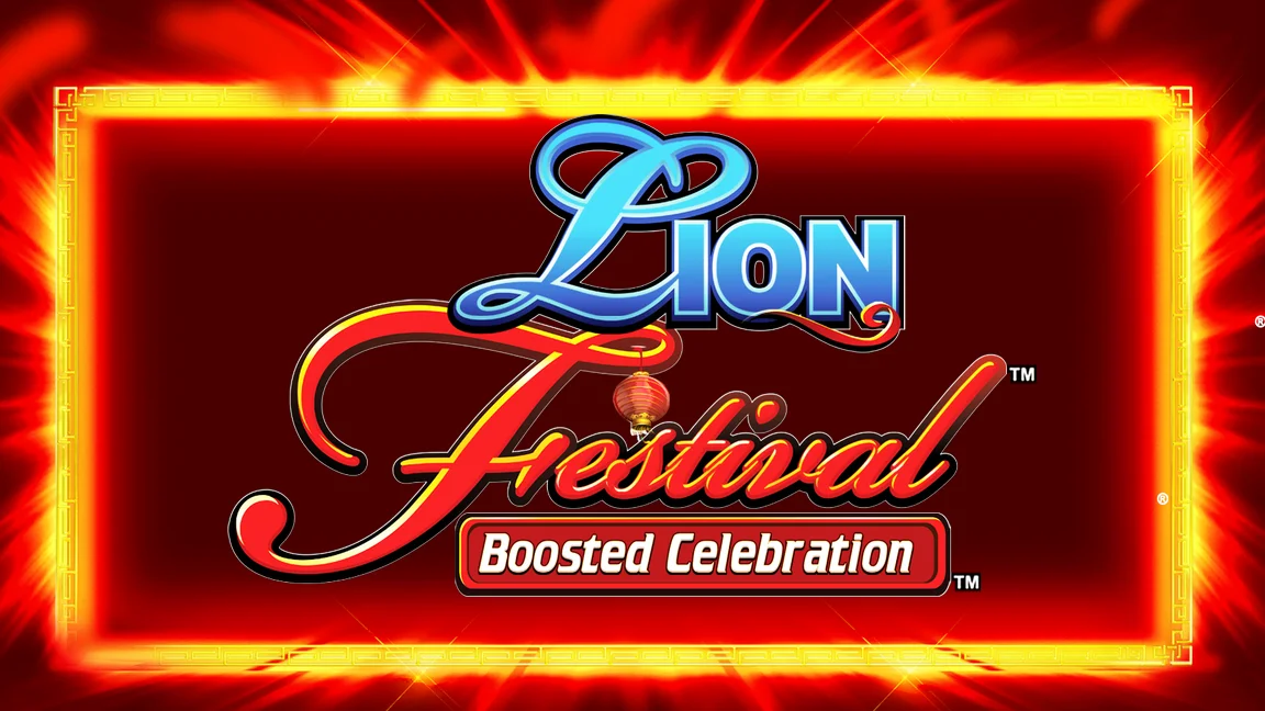The promotional header for Lion Festival Boosted Celebration, an online slot game on Betty.ca.