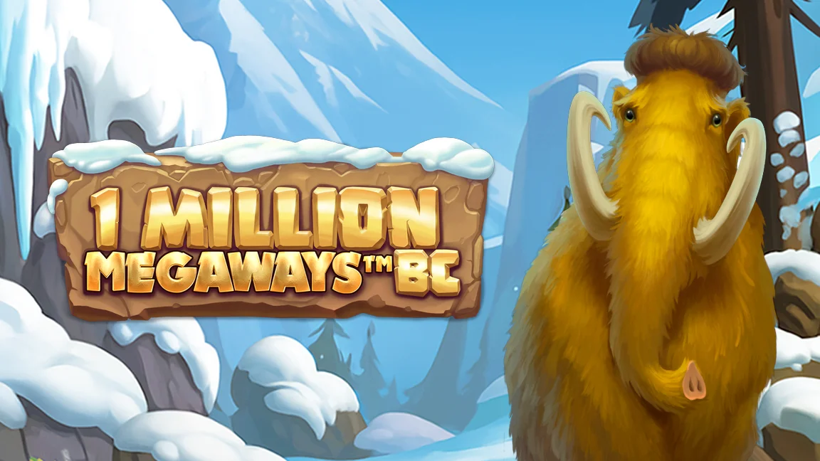 The promotional header for 1 Million Megaways BC, an online slot game on Betty.ca.