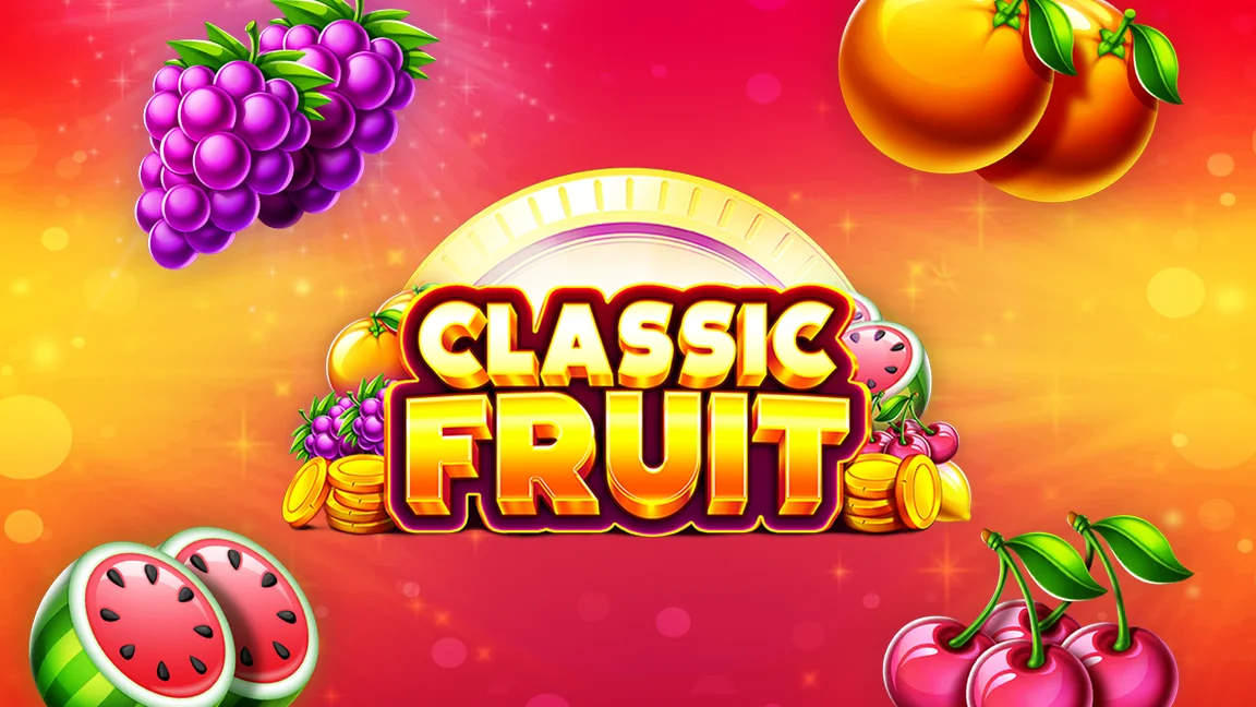 The promotional header for Classic Fruit Hold & Win, an online slot game on Betty.ca.