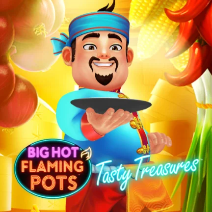 Big Hot Flaming Pots Tasty Treasures
