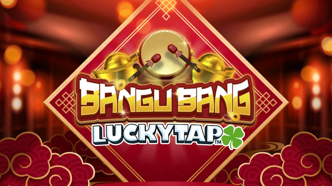The promotional header for Bangu Bang LuckyTap™, an online slot game on Betty.ca.
