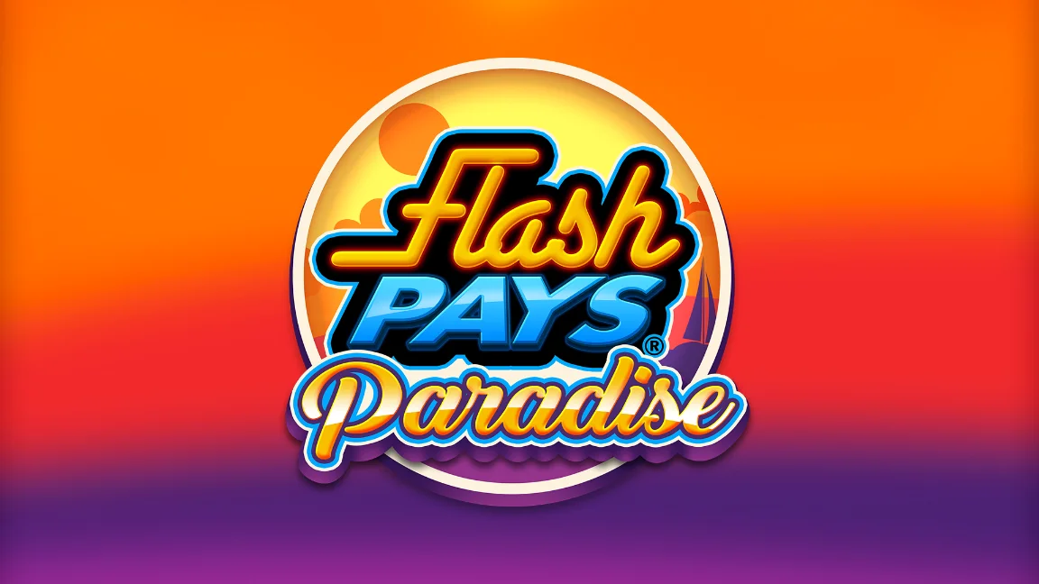 The promotional header for Flash Pays Paradise, an online slot game on Betty.ca.