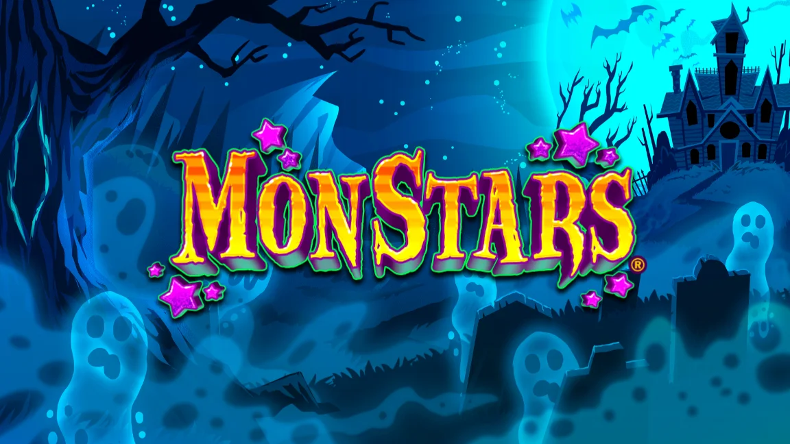 The promotional header for Monstars, an online slot game on Betty.ca.