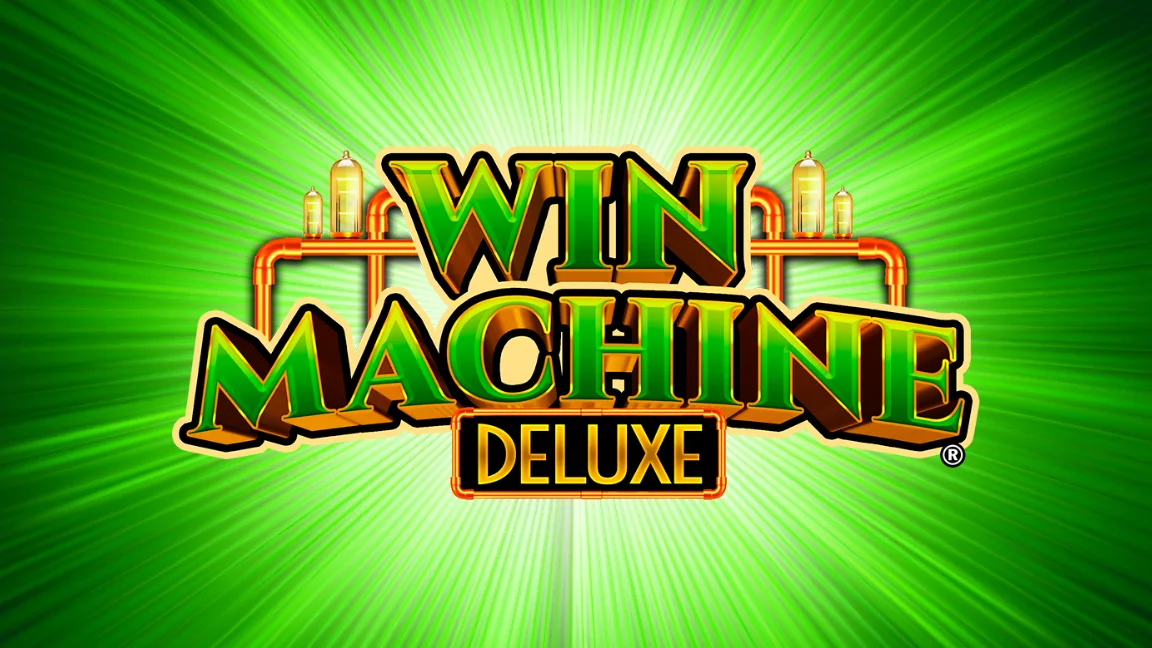 The promotional header for Win Machine Deluxe, an online slot game on Betty.ca.