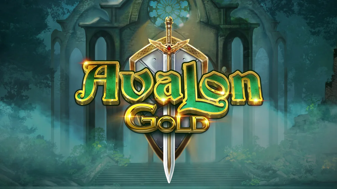 The promotional header for Avalon Gold, an online slot game on Betty.ca.