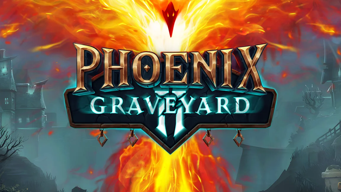 The promotional header for Phoenix Graveyard 2, an online slot game on Betty.ca.