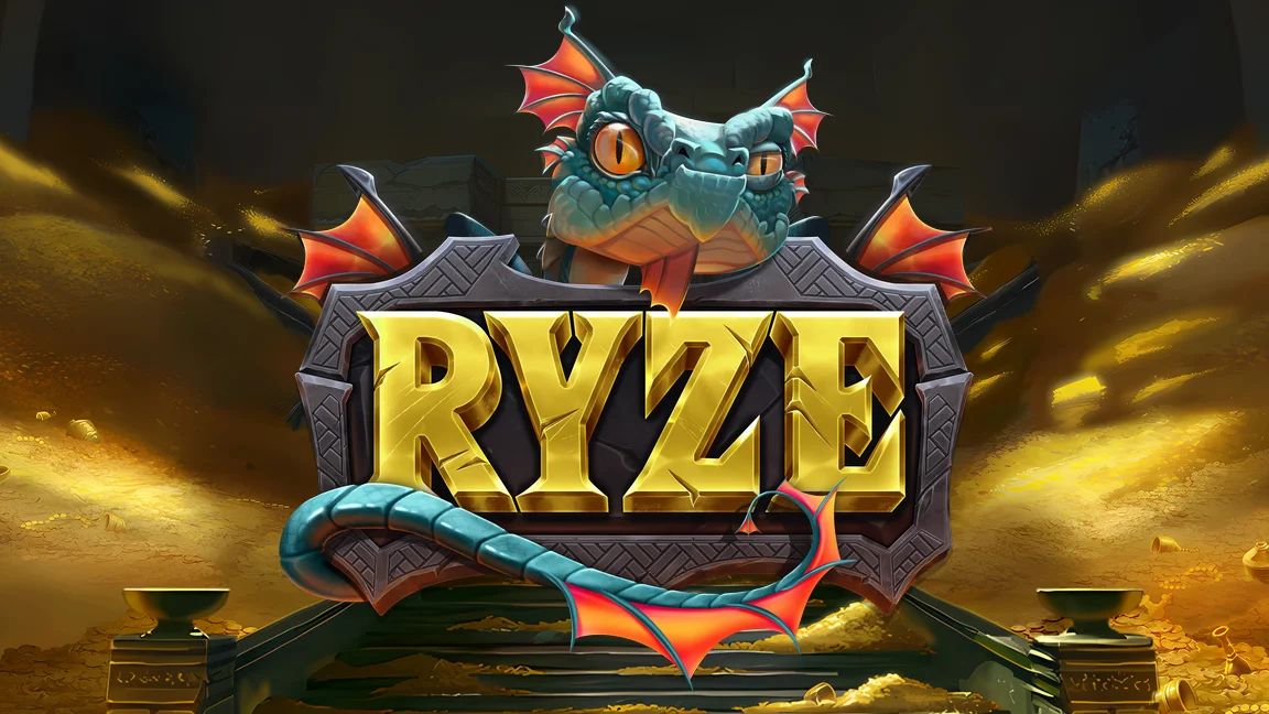 The promotional header for Ryze, an online slot game on Betty.ca.
