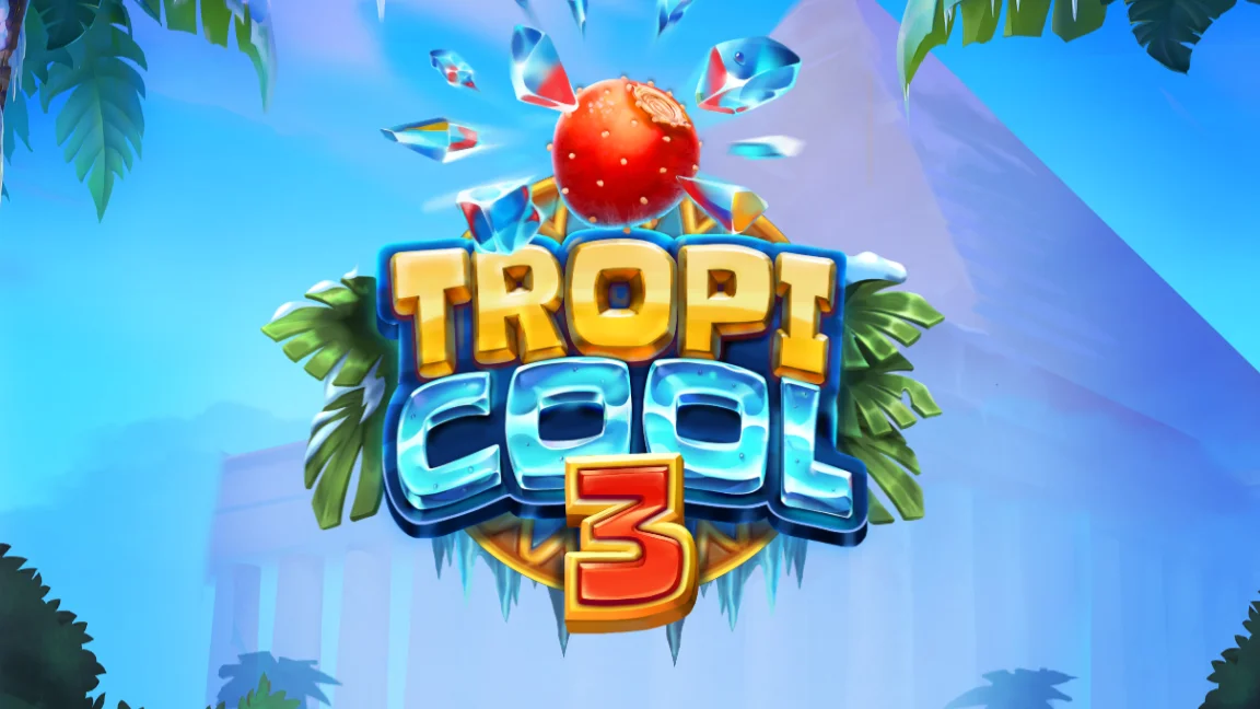 The promotional header for Tropicool 3, an online slot game on Betty.ca.